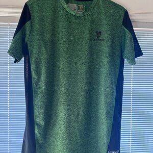 Guinness Heather Green and Black Short Sleeve Tee